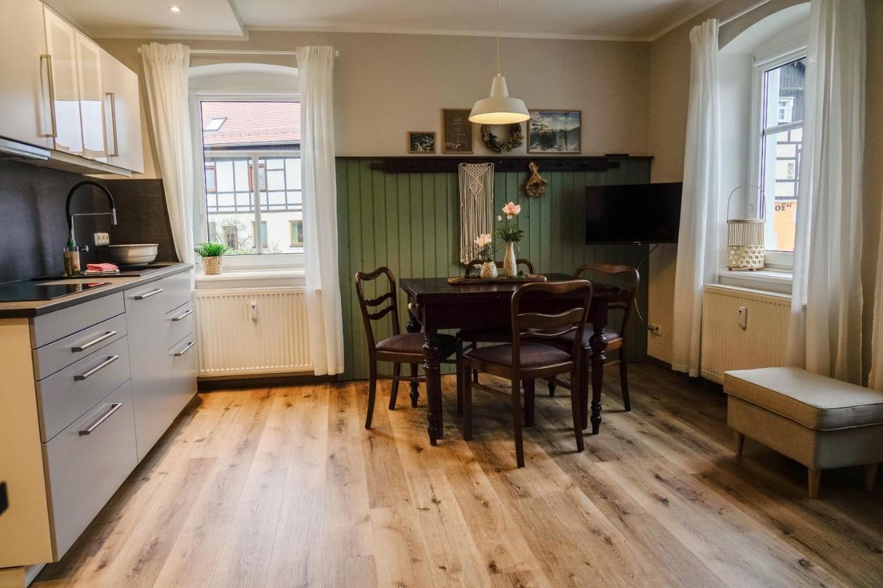 Urlaubsfreude Biedermann Haus Gluecksstein Ferienwohnung Smaragd 바트샨다우 외부 사진